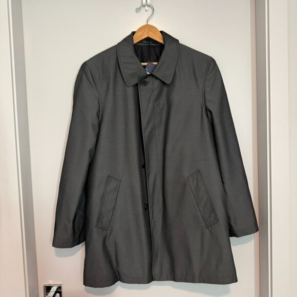 Loro Piana for Harry Rosen Storm System Coat Made in Italy sz IT 46 / US XS - Picture 2 of 11